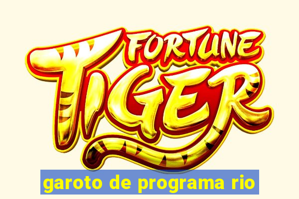 garoto de programa rio